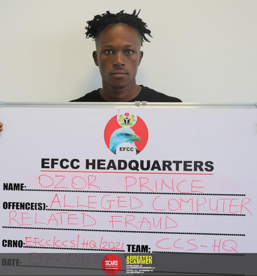 Arrested African Scammers