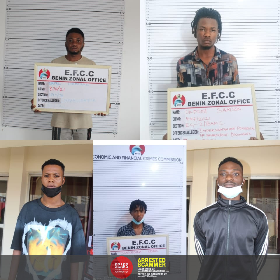 Gallery Of Arrested African Scammer Faces
