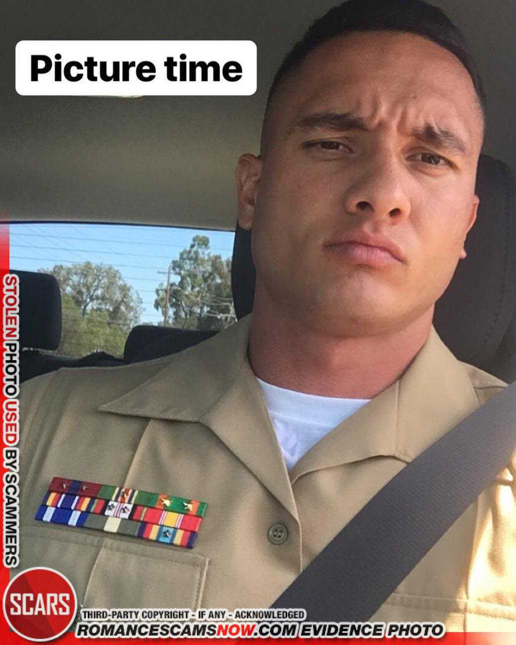 Stolen Photos Of Military/Soldiers/People In Uniform Used By Scammers