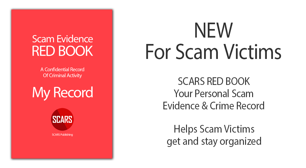 SCARS RED BOOK - Your Personal Scam Evidence & Crime Record Organizer