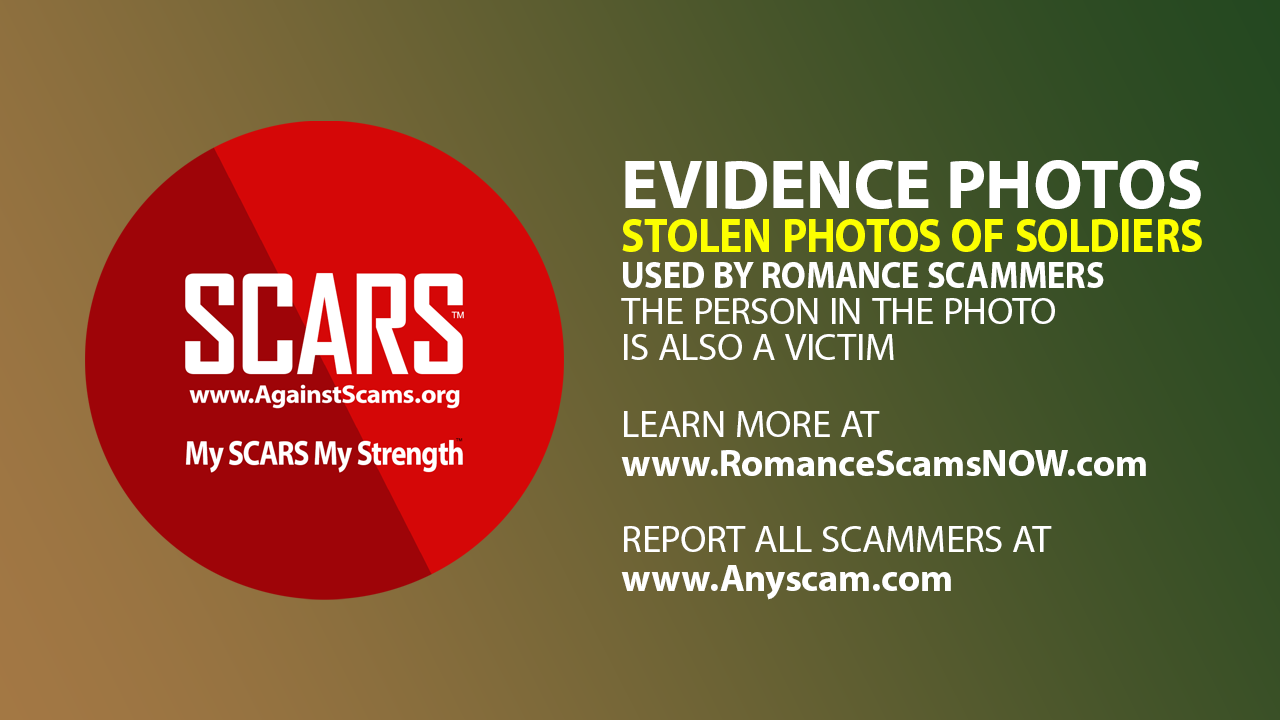 Stolen Photos Of Men/Males Used By Scammers/Fraudsters - September 2021